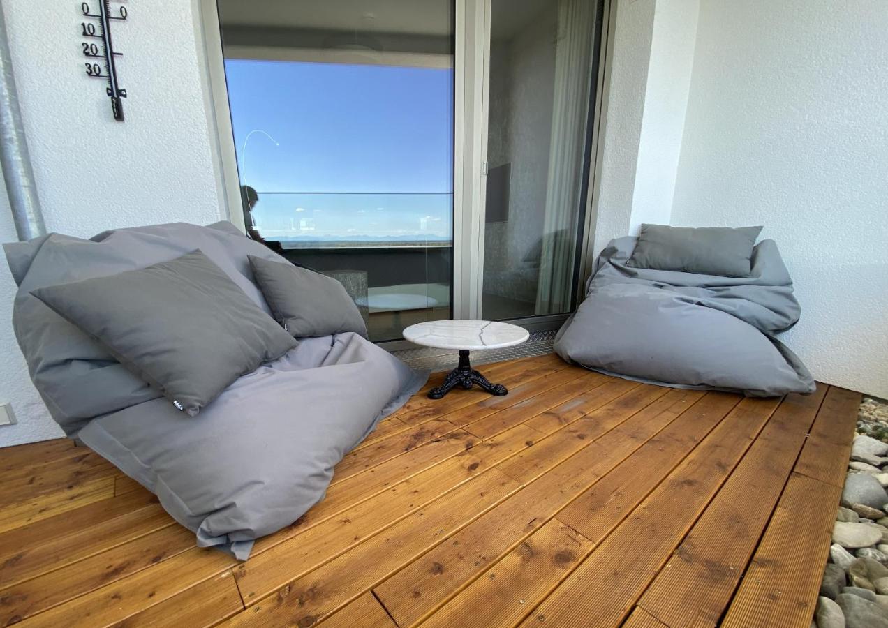 Alpen-Panorama Suite - Einzigartige Privatsuite Hoch Ueber Muenchen, 12Tes Og, Alpenblick, Loggia, Whirlpool, 15 Minuten Zum Zentrum, Ruhe Und Erholung In Der Stadt Muenchen Fuer Privat Und Geschaeftlich Reisende Εξωτερικό φωτογραφία